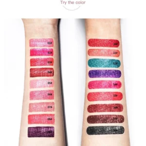 Alternative view of Diamond Lip Gloss Matte To Glitter Liquid Lipstick Waterproof