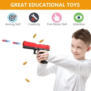 Alternative view of Glock & M1911 Shell Ejection Soft Bullet Toy Gun