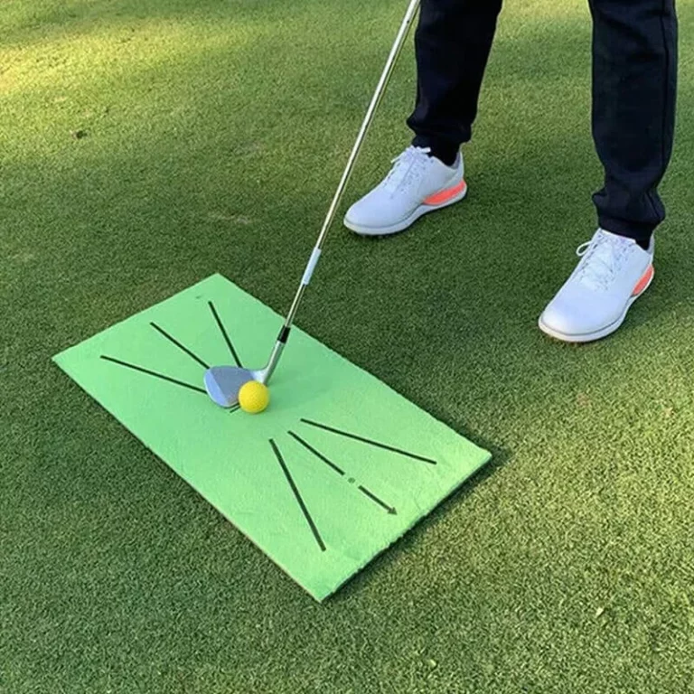 スイング検出バッティング用ゴルフトレーニングマット