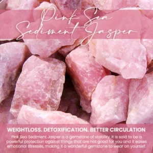 Alternative view of Hyolistic Pink Sea Sediment Jasper Band