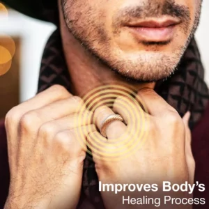 Alternative view of IONForce Titanium Magnetisch Detox Ring