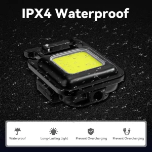 Alternative view of Keychain Light USB Charging Emergency Lamps