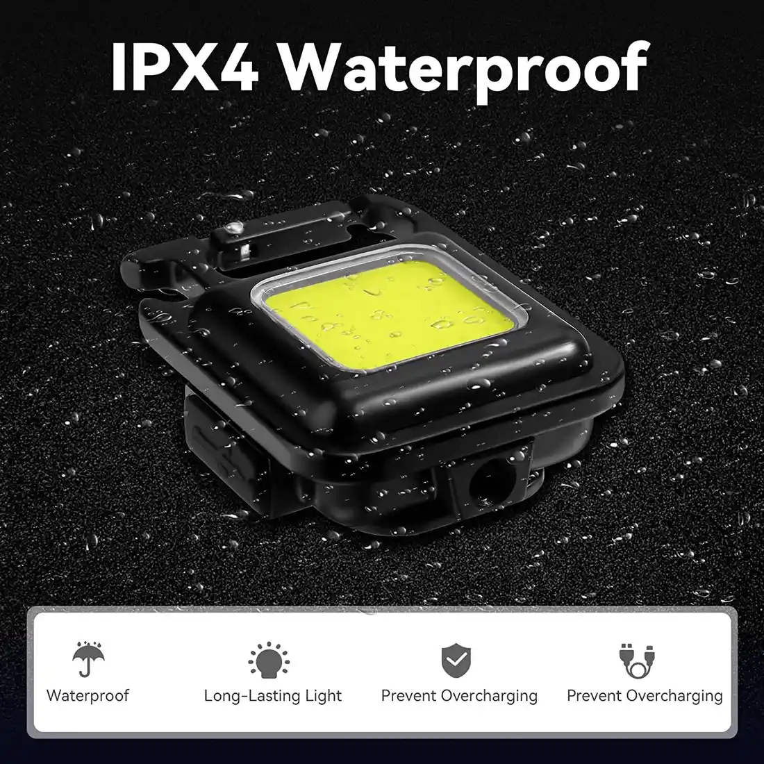 Keychain Light USB Charging Emergency Lamps - Image 2