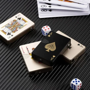 Alternative view of Lucky Poker Lighter