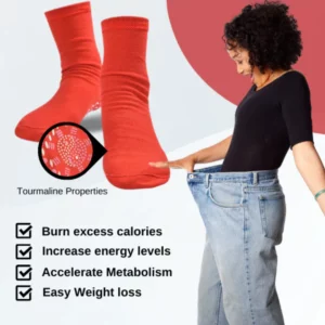 Alternative view of MRIZ™ Tourmaline Health Lymphvity Sock