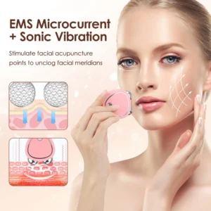 Alternative view of Microcurrent Face Lifting Massager