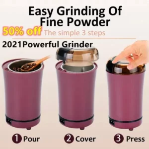 Mini Kitchen Electric Cereal Grinder
