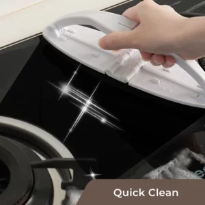 Alternative view of Multifunctional Foldable Sponge Cleaning Brush with Handle