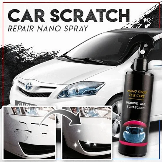 Nano Spray Car Scratch Konponketa Teknologia