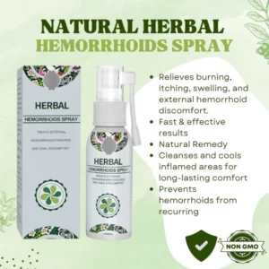 Alternative view of Natural Herbal Hemorrhoids Spray