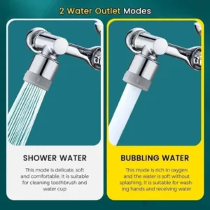 Alternative view of ROTATING 1080° ROBOTIC ARM FAUCET (UNIVERSAL MODEL)