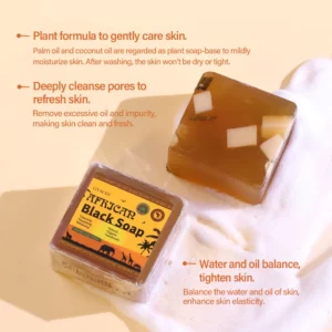 Alternative view of Raw Black Soap
