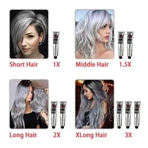 Alternative view of Silver Gray Natural Hair Dye Cream