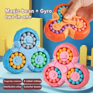 Alternative view of Six-Sided Rotating Fingertip Rubik's Cube