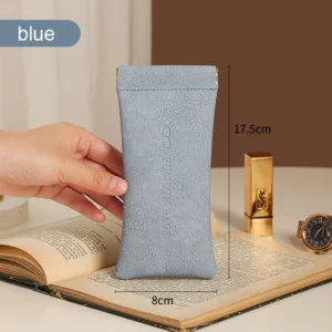 Alternative view of Snap Closure Leather Organizer Pouch