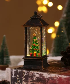 Snow Globe Christmas Lantern Decorations
