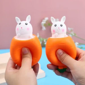 Alternative view of Squeeze Toy Carrot Doll
