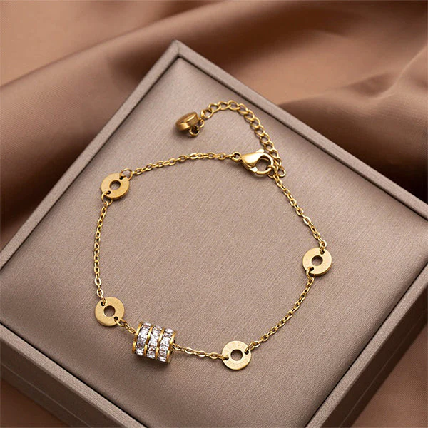 TOSTEEL CLASSIQUE Goshenite SpinBracelet - Image 3