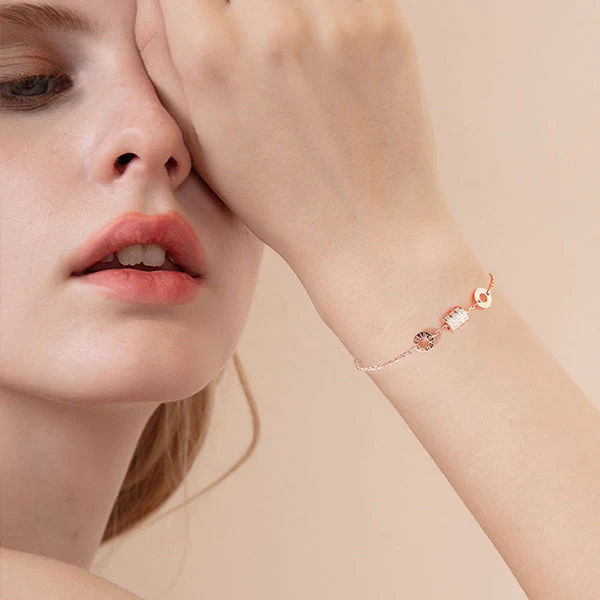 TOSTEEL CLASSIQUE Goshenite SpinBracelet - Image 5