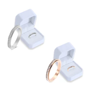 Alternative view of Titanium Steel Thermal Detox Rotating Ring