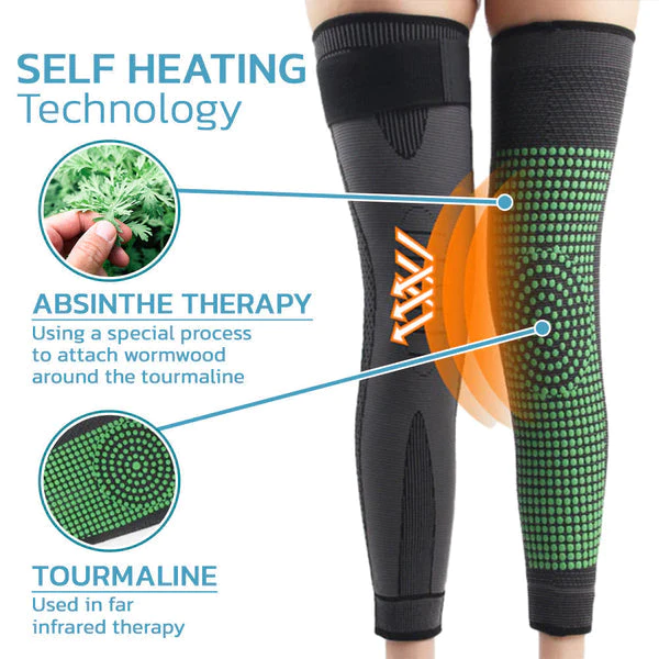 WEKUP™ Tourmaline Acupressure Self-heating Knee Sleeve - Image 3