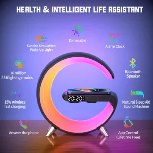 Alternative view of Wireless Charger Atmosphere Lamp