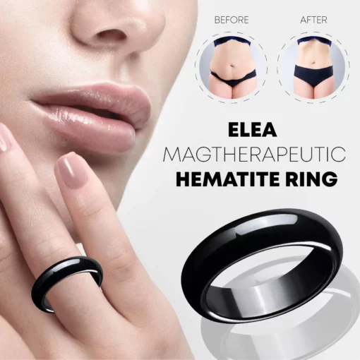 ELEA MagTherapeutic Hematite Ring