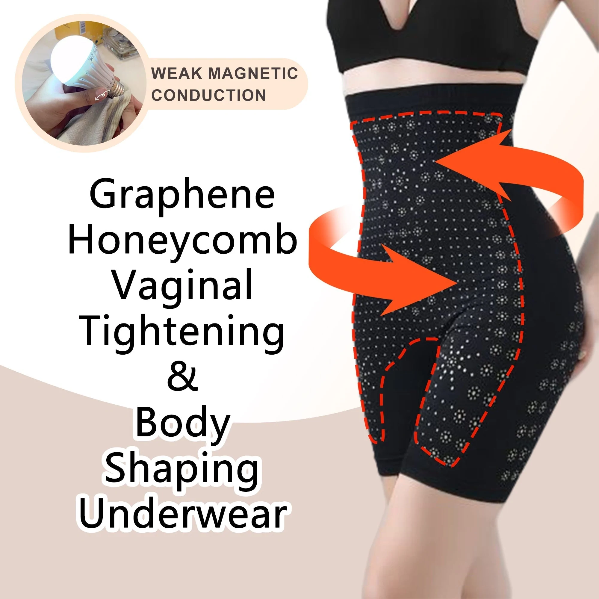 Far Infrared Negative Oxygen Ion Fat Burning Tummy Control & Detox Bodysuit - Image 5