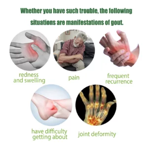Alternative view of GoutGone™ Herbal Relieve Patch