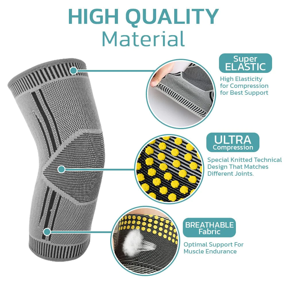 Helthfit™ Graphene Acupressure Selfheating Knee Braces - Image 3