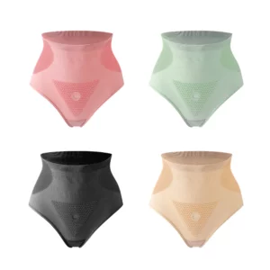 Alternative view of Helthfit™ Graphene Self-Heating Honeycomb Vaginal Detox & Body Shaping Briefs