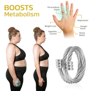 Alternative view of IONPLUS Titan Osimium Detox Ring