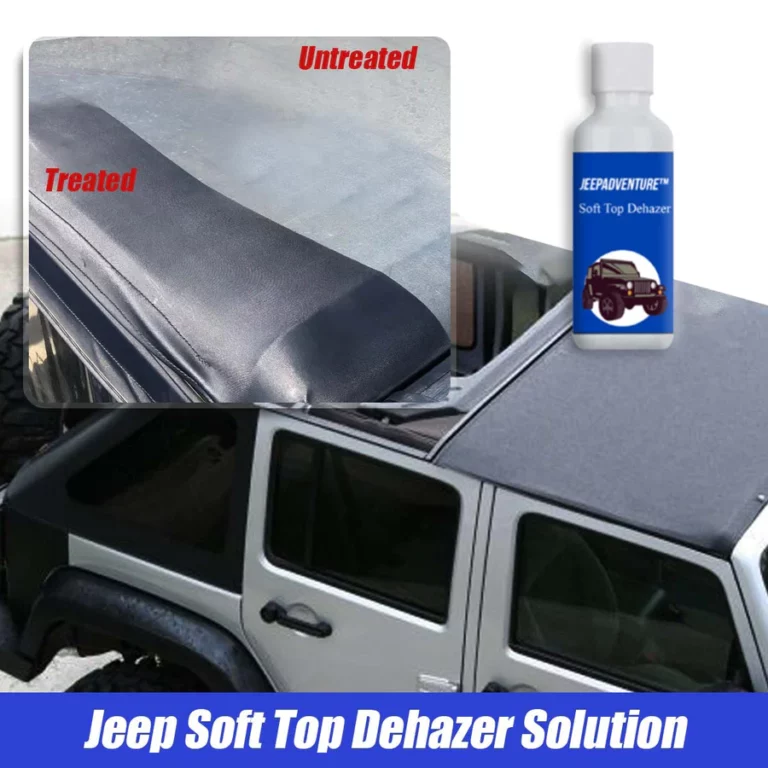 ʻO Jeep Soft Top Dehazer Solution