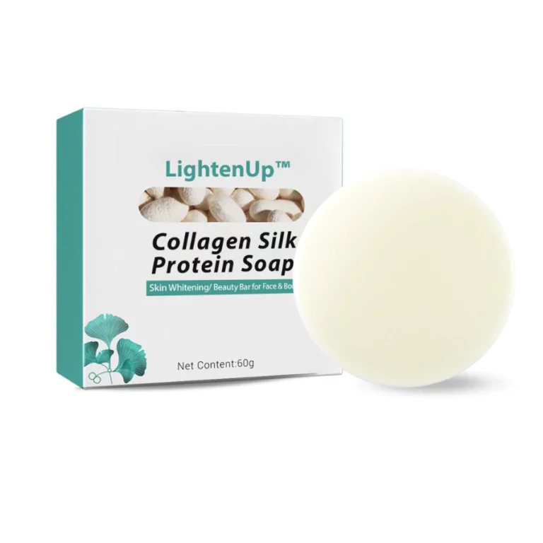 LightenUp™ kollagén selyemprotein szappan