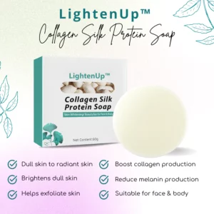 Alternative view of LightenUp™ Collagen Silk Protein Soap