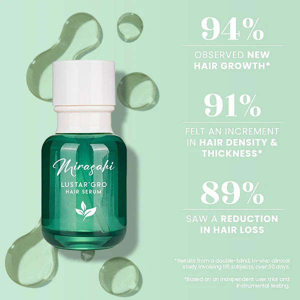 MIRASAHI Lustar'Gro Hair Serum - Image 4