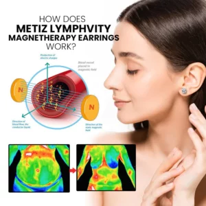 Alternative view of Metiz PLUS Lymphvity Magnetherapy Earrings