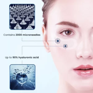 Alternative view of Microneedle Hyaluronic Acid Eye Mask