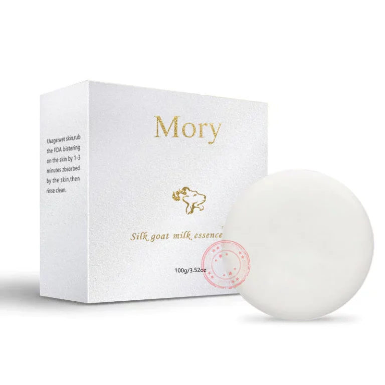 Mory Organic Silk Protein Handmade Soap for Face Body