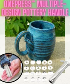 OnePress™ Multiple-Design Pottery Handle