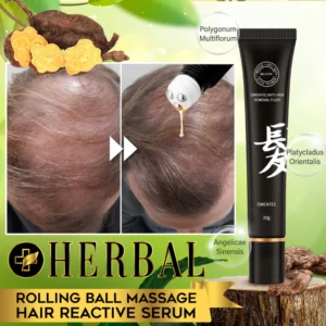 Alternative view of Organic Hair Reactive Serum Roller