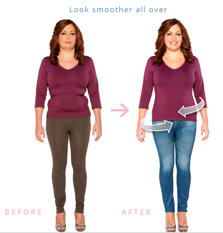 PlusSize High Compression DenimPrint Leggings - Image 2