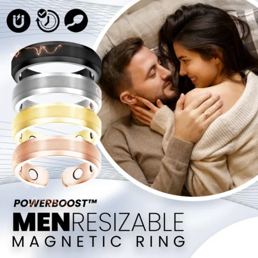 PowerBoost™ Men Resizable Magnetic Ring