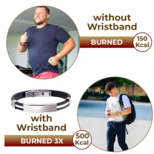 Alternative view of QTitanium Lymphatic Detox Wristband