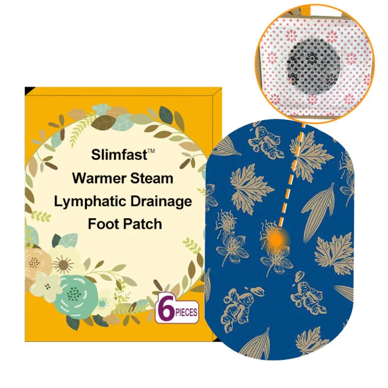 Slimfast™ siltāks tvaika limfodrenāžas pēdas plāksteris