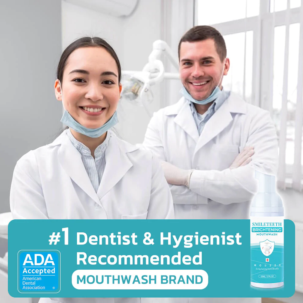 SmileTeeth Brightening Mouthwash Mousse - Image 3