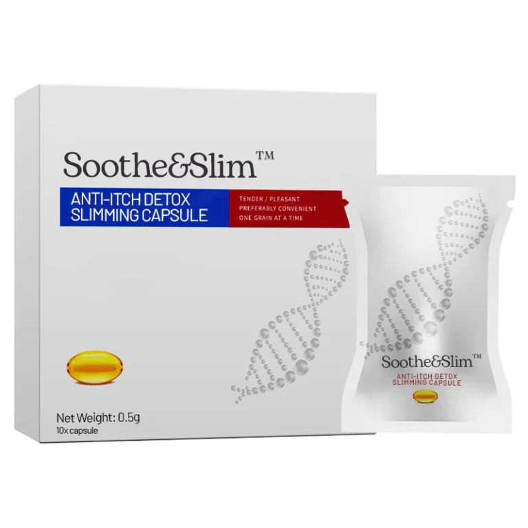Cápsula adelgazante anti-picazón Soothe&Slim™ Detox