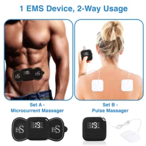 Alternative view of TINYPRO EMS Microcurrent Lymph Massage Device