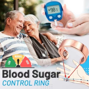 Alternative view of ThornePro™ Blood Glucose Control Magnetic Acupressure Ring