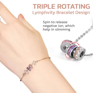 Alternative view of TriVecta Threanic Spin Bracelet